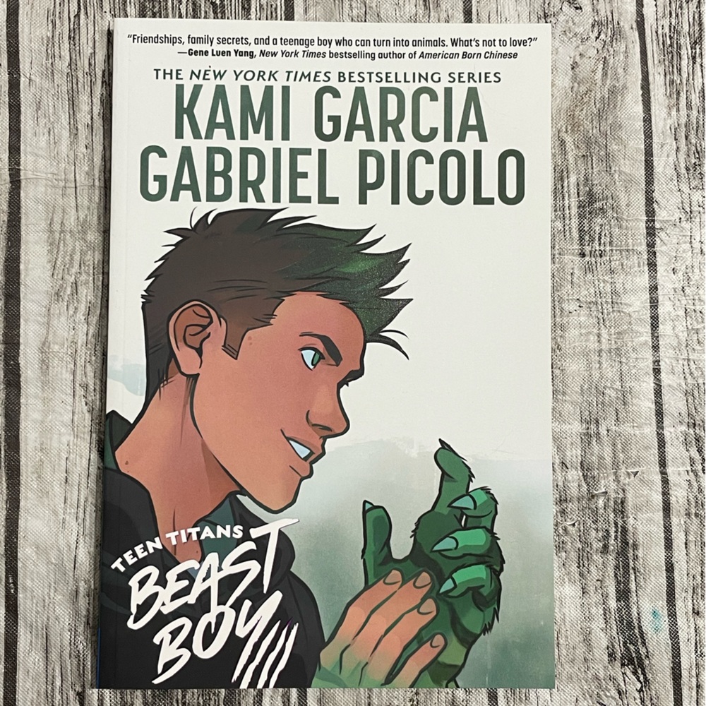 Teen Titans Beast Boy Graphic Novel By Kami Garcia Illustrated by Gabriel Picolo